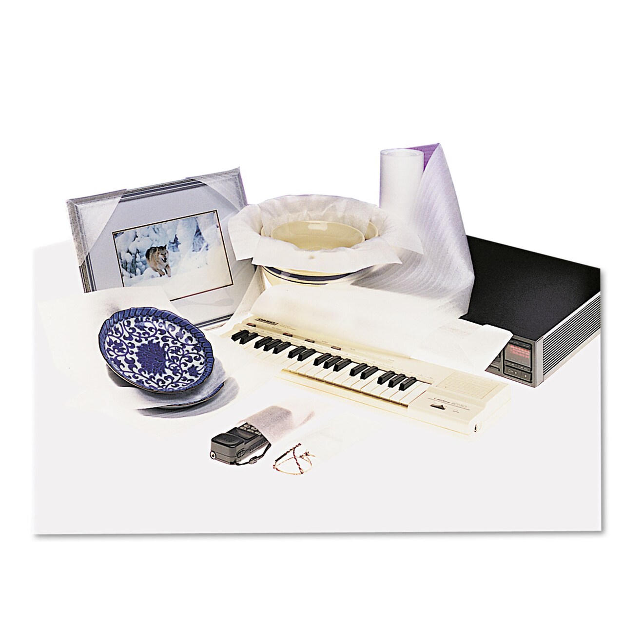 Paper Cell Aire Cell-Aire Polyethylene Foam Packaging 1/8 Thick 12 x 175ft Roll